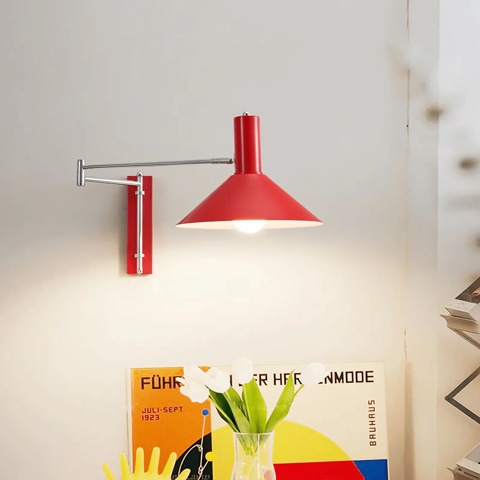 Cone Swing Arm Wall Sconce - Image 7