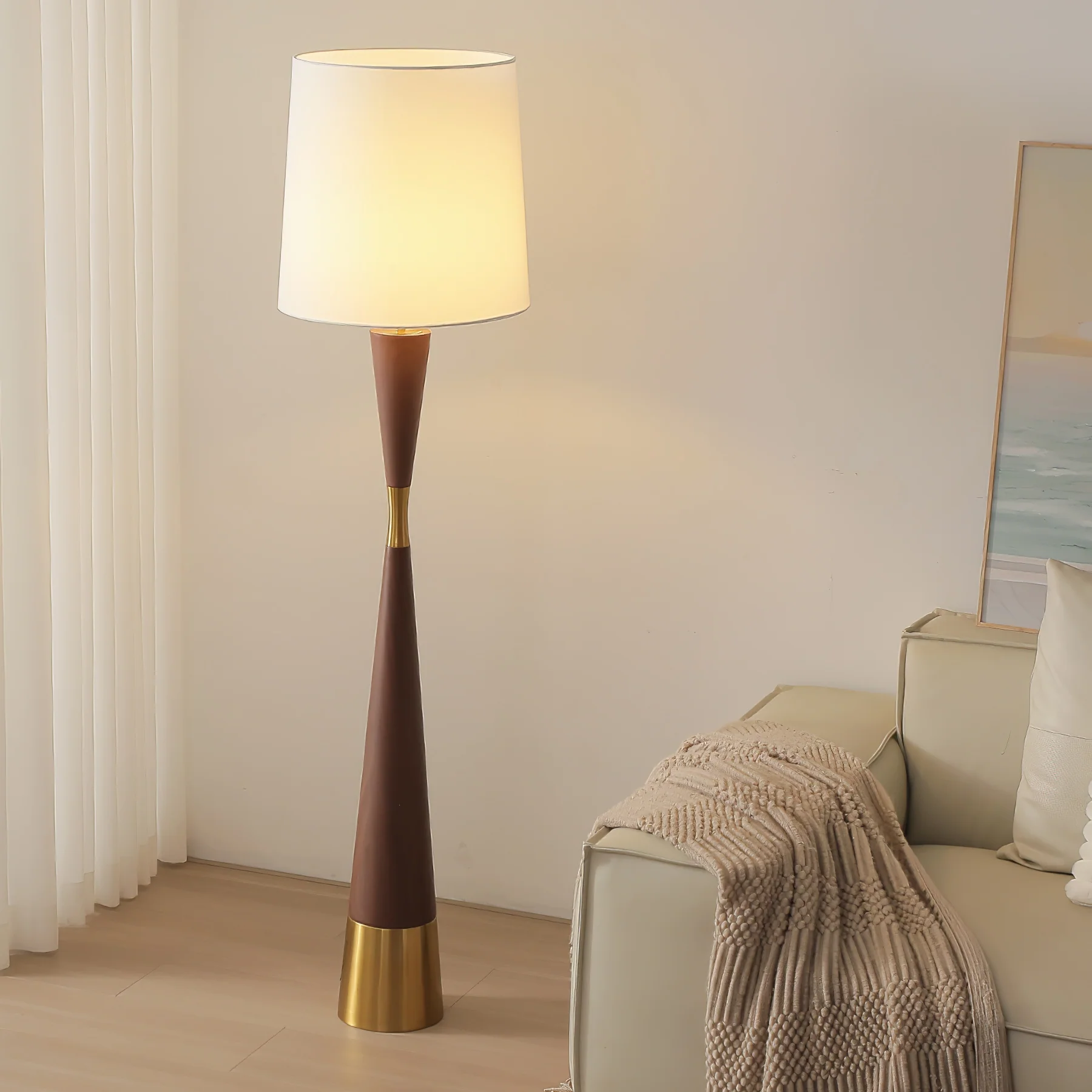 Cone Waist Floor Lamp - Image 13