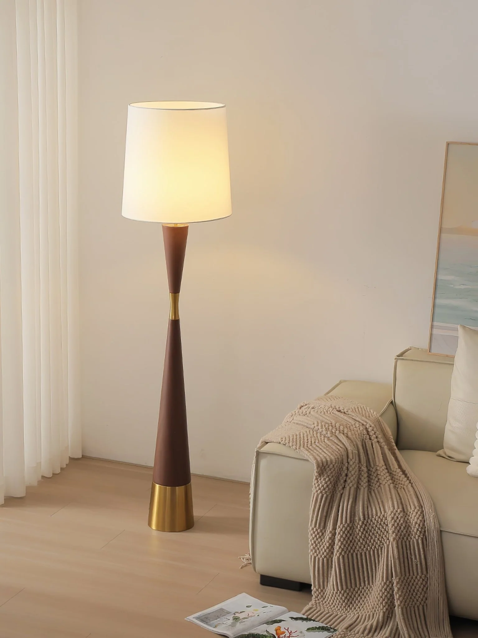 Cone Waist Floor Lamp - Image 19