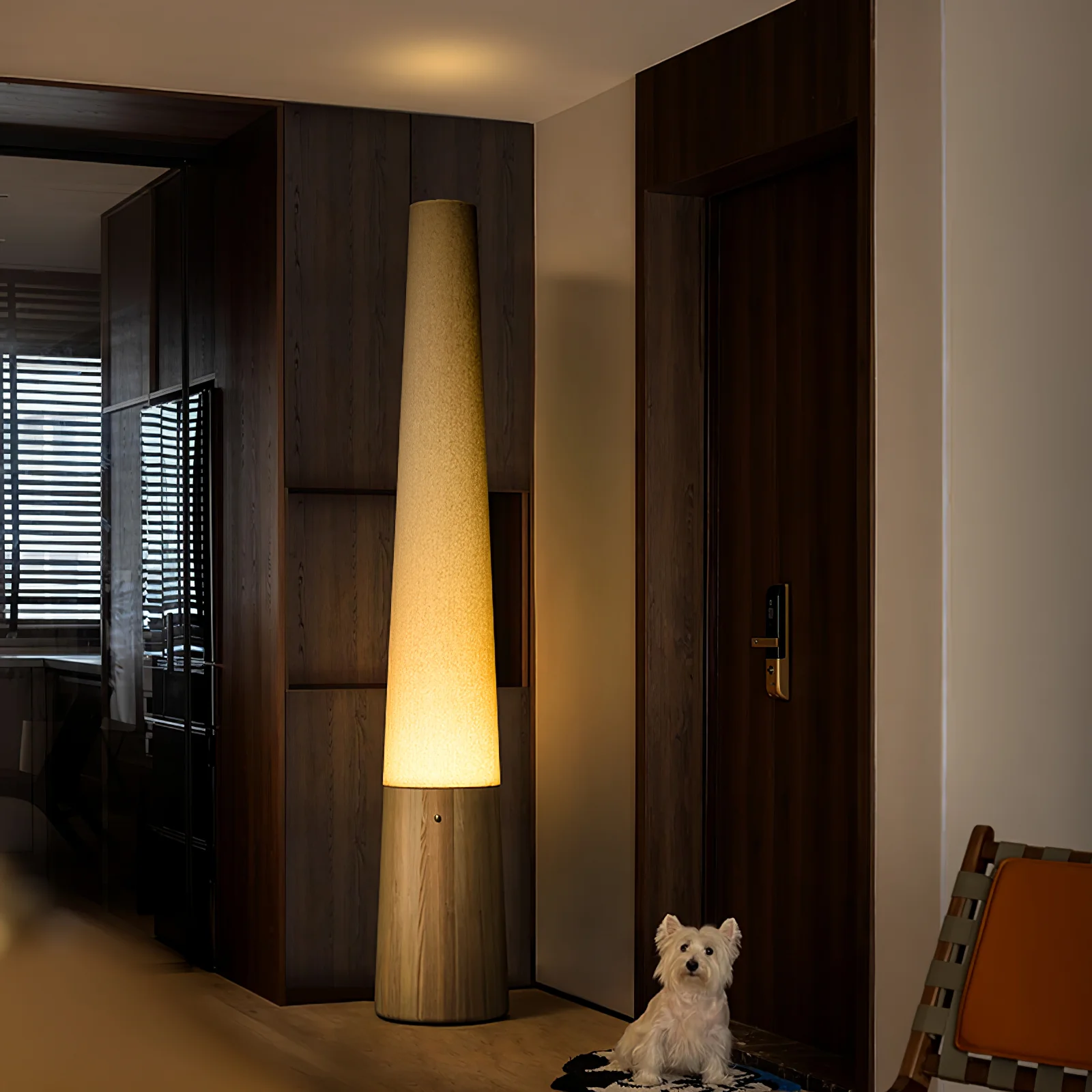Cone Wooden Floor Lamp - Image 16