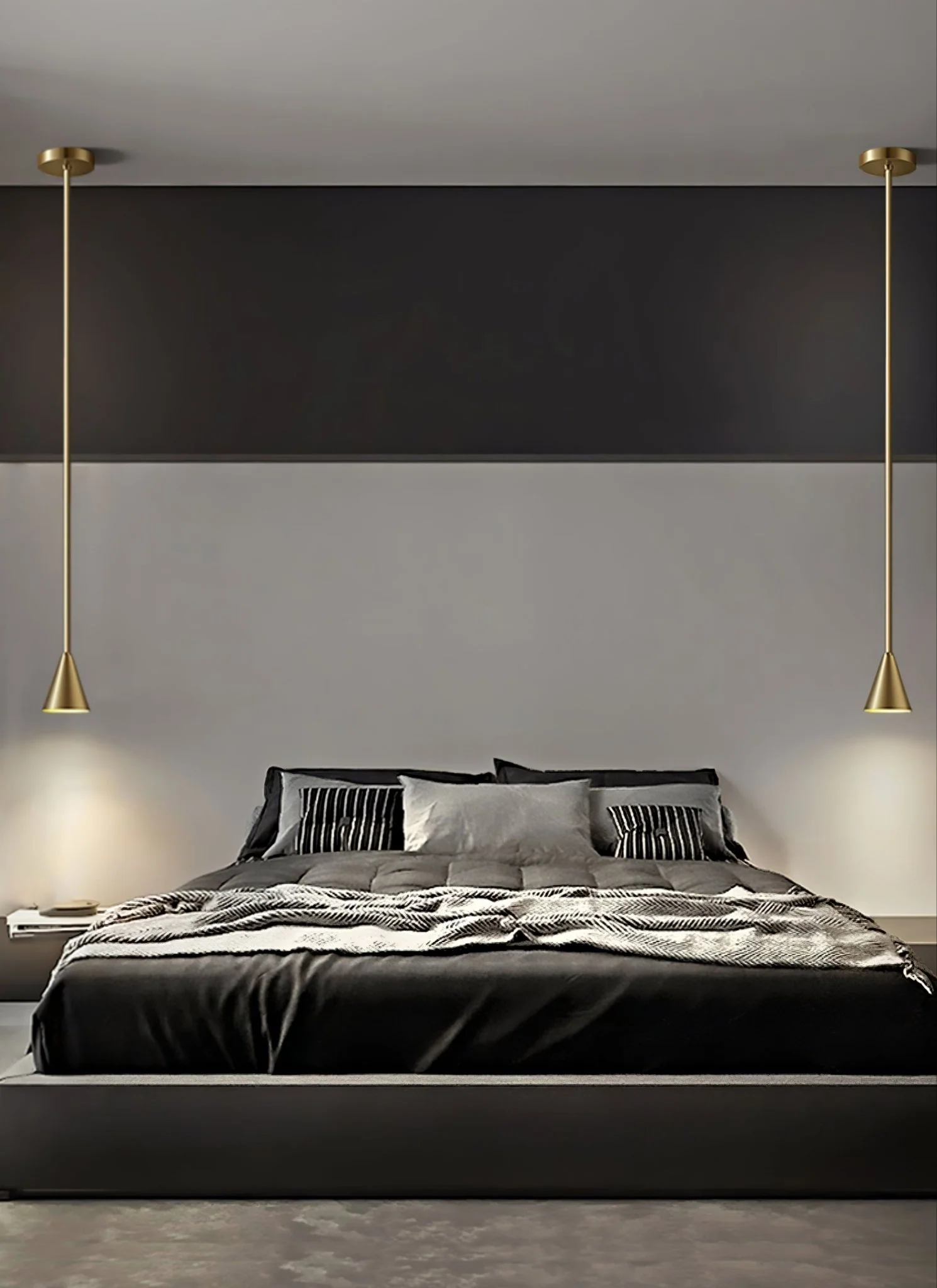 Conica Brass Pendant Light - Image 12