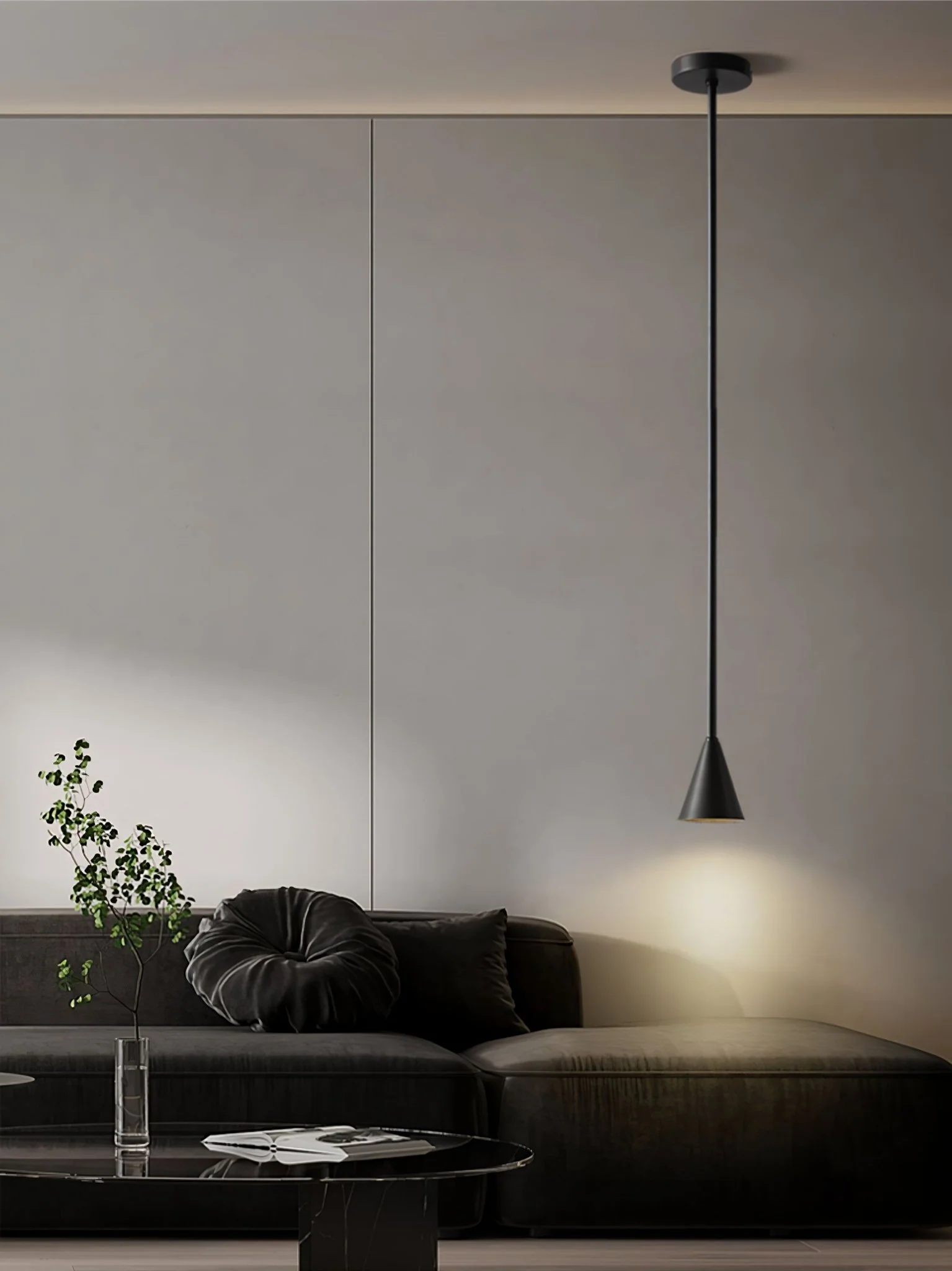 Conica Brass Pendant Light - Image 13