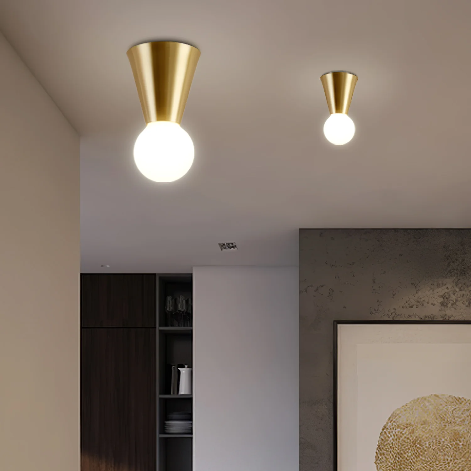 Conical Ceiling Lamp - Image 2