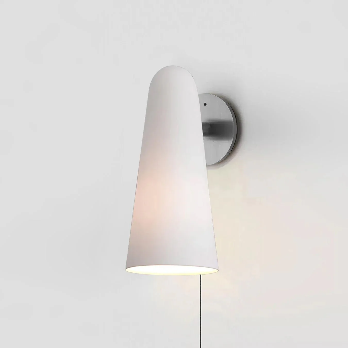 Conical Glass Plug-in Wall Lamp - Image 11