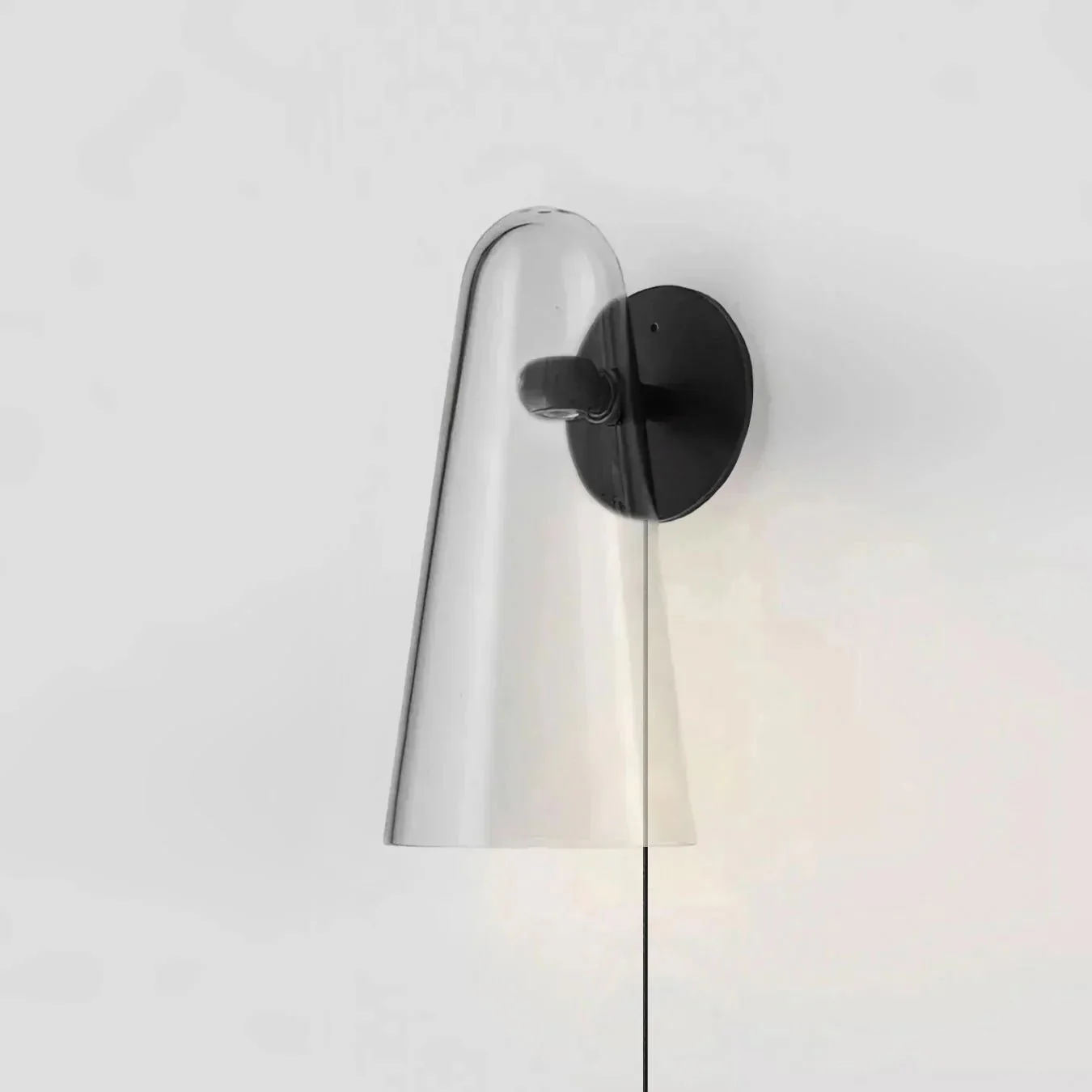 Conical Glass Plug-in Wall Lamp - Image 12