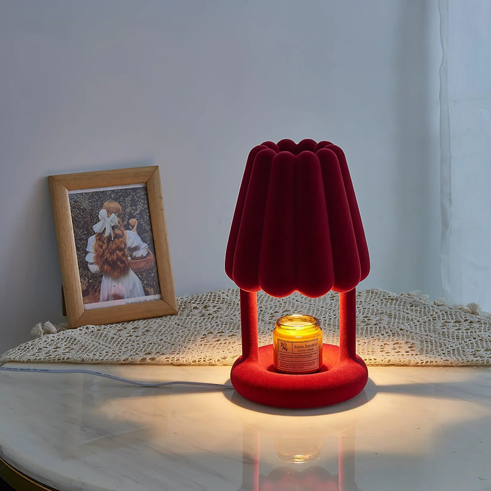 Coral Ice Cream Table Lamp - Image 8