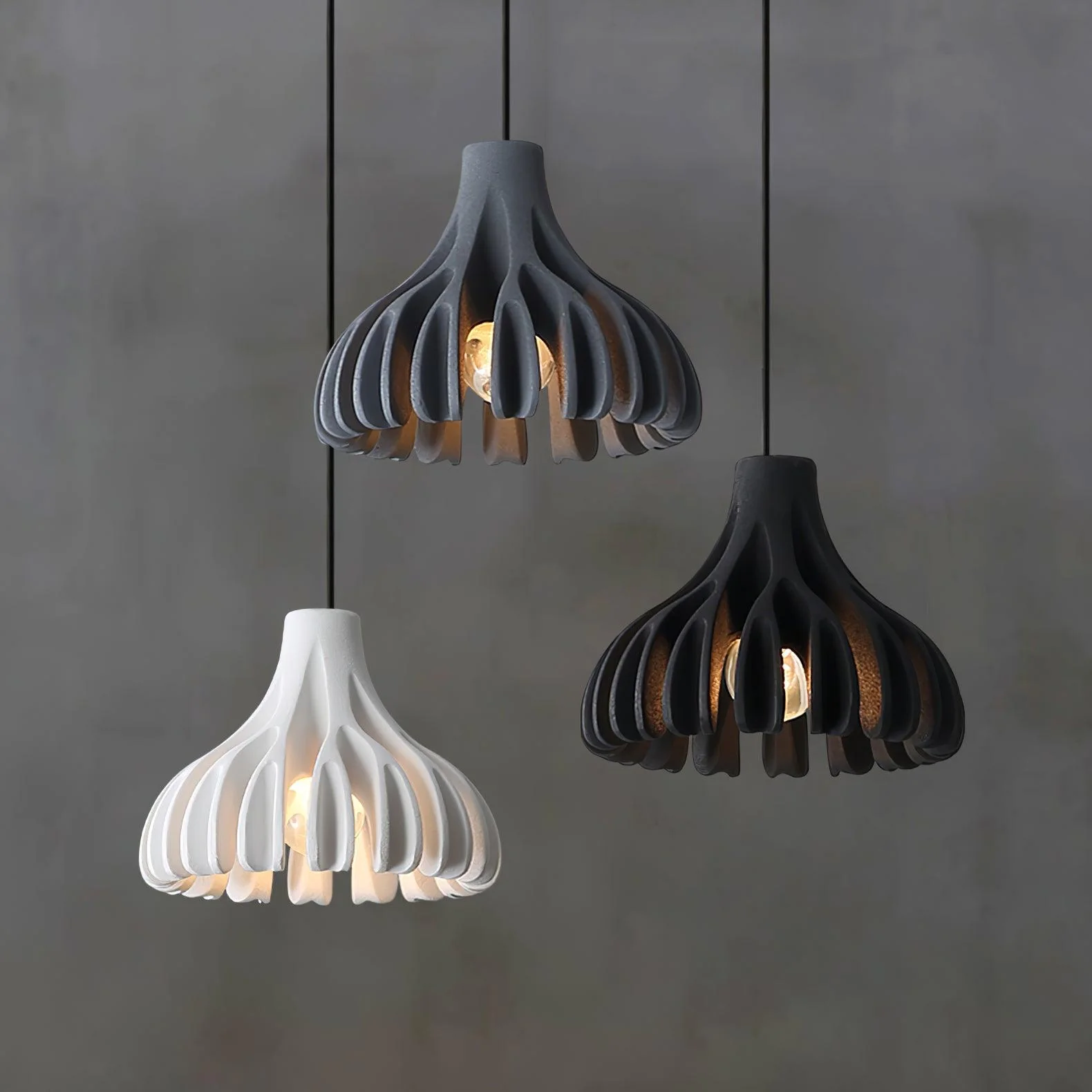 Coral Resin Pendant Lamp - Image 2