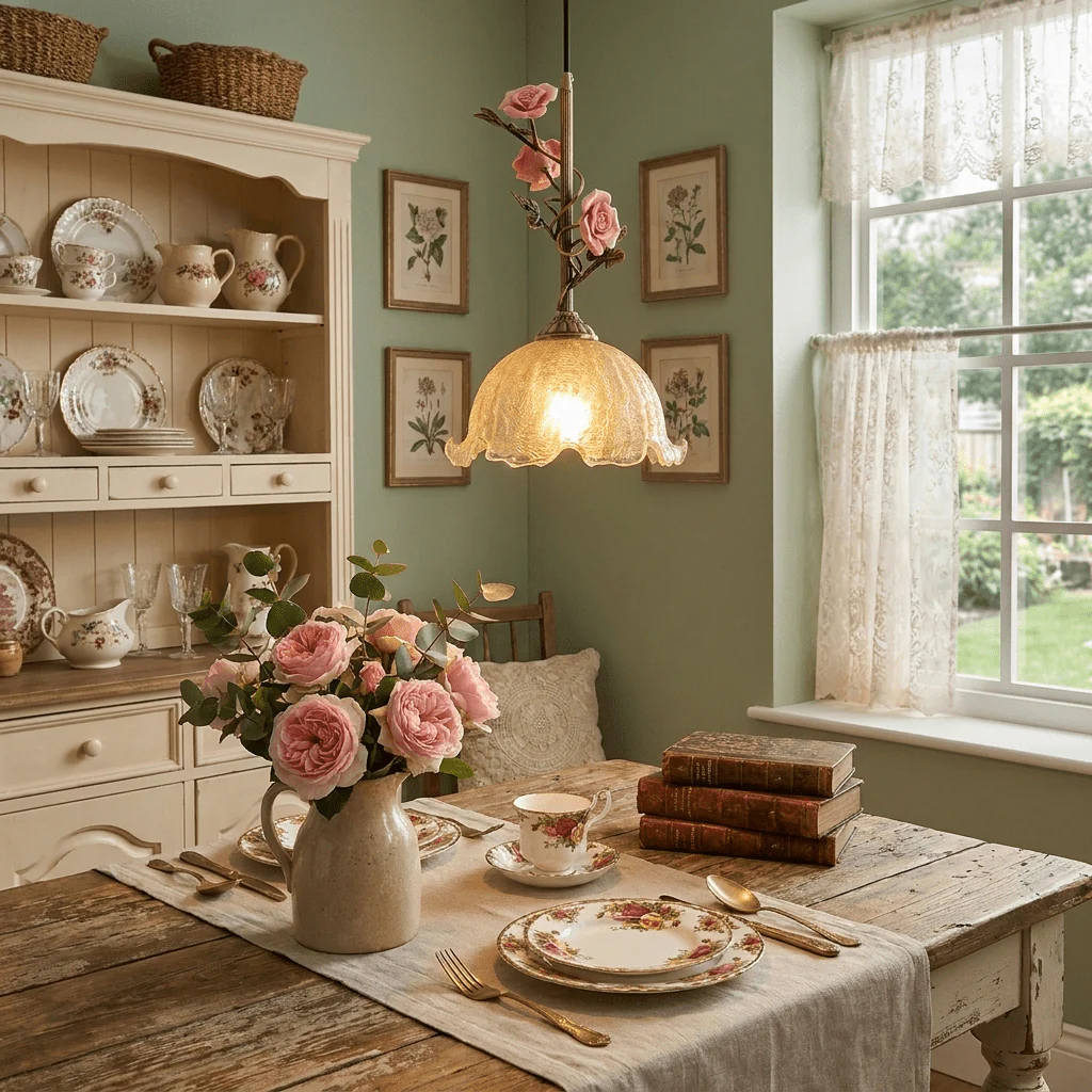 Coralise Rose Pendant Lamp - Image 6