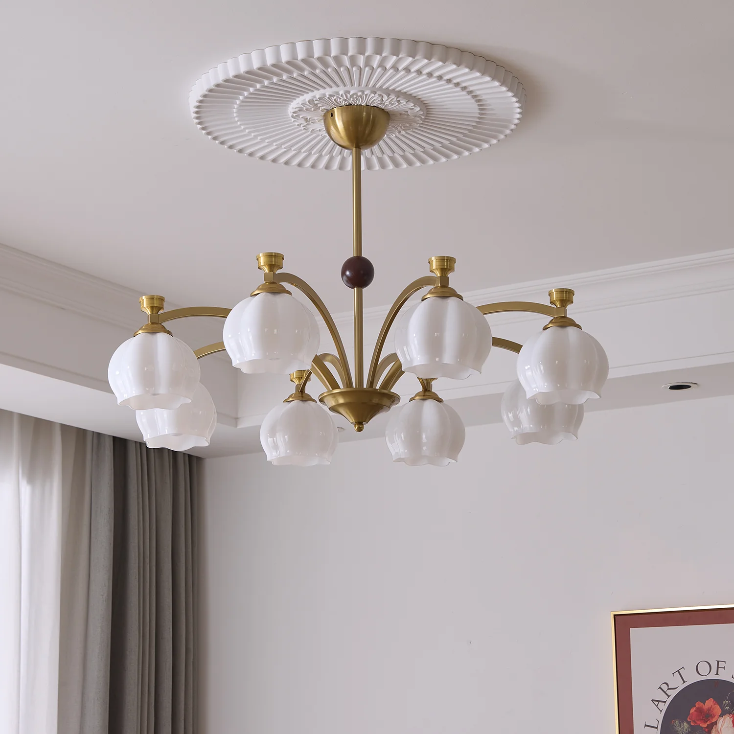 Corinne Arc Chandelier - Image 3