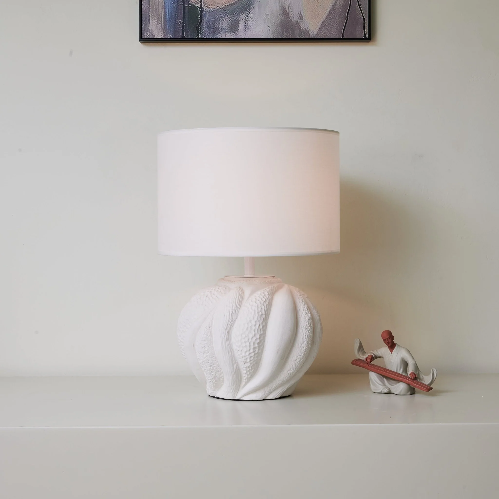 Corvara Textured Table Lamp - Image 2