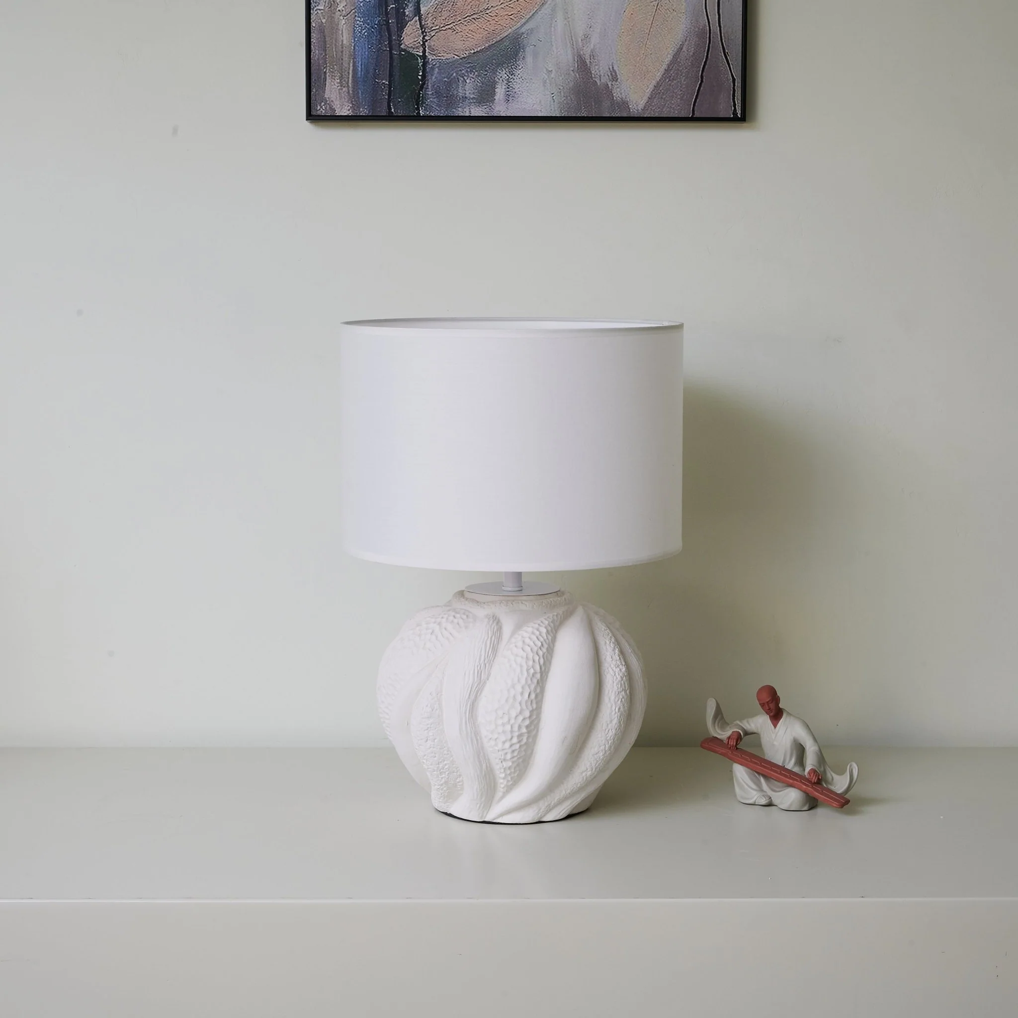 Corvara Textured Table Lamp - Image 4