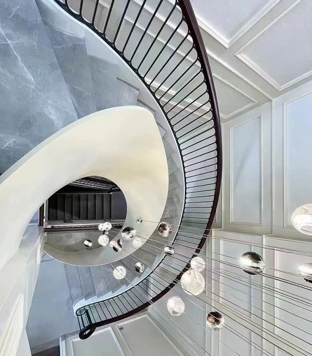 Cosmic Sphere Cascade Chandelier - Image 17