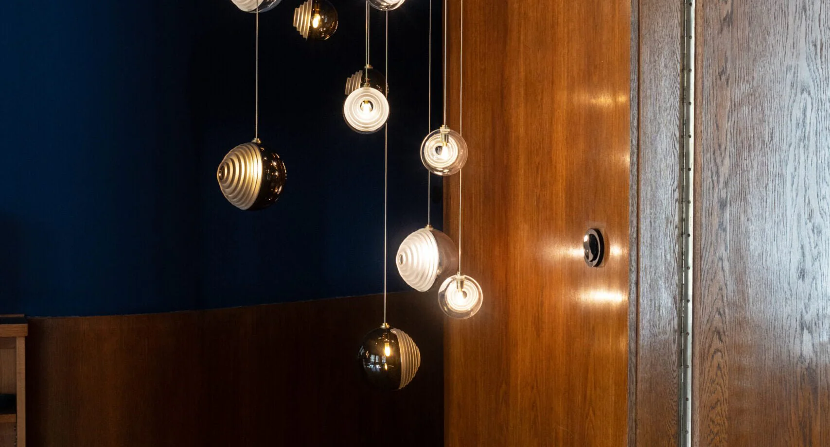 Cosmic Sphere Cascade Chandelier - Image 37