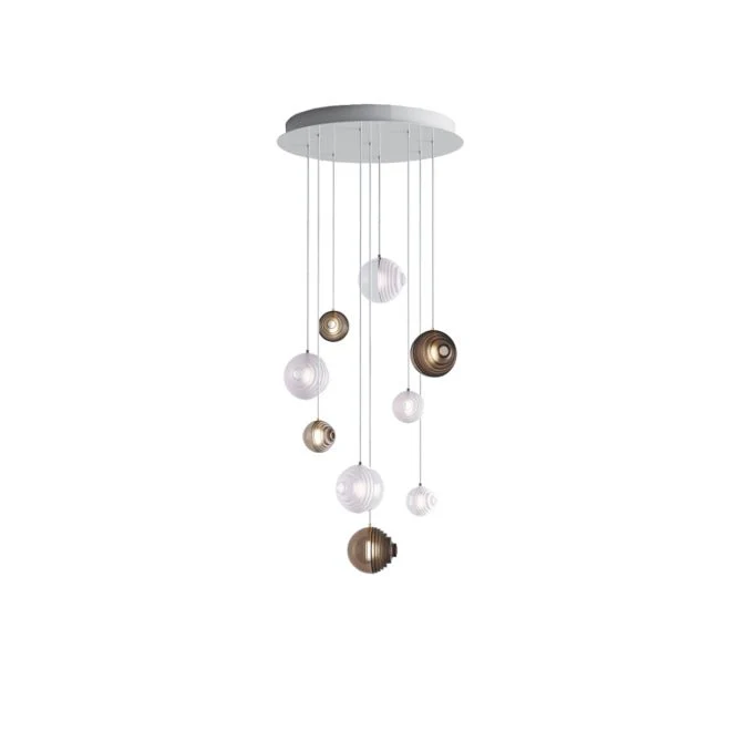 Cosmic Sphere Cascade Chandelier - Image 42