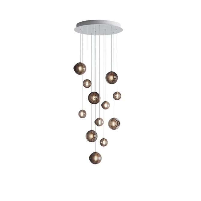 Cosmic Sphere Cascade Chandelier - Image 43