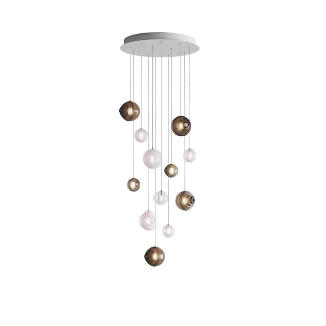 Cosmic Sphere Cascade Chandelier - Image 44