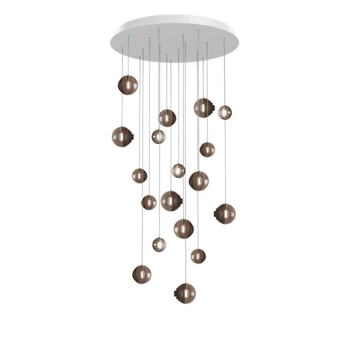 Cosmic Sphere Cascade Chandelier - Image 45
