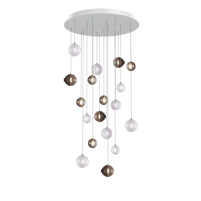 Cosmic Sphere Cascade Chandelier - Image 46