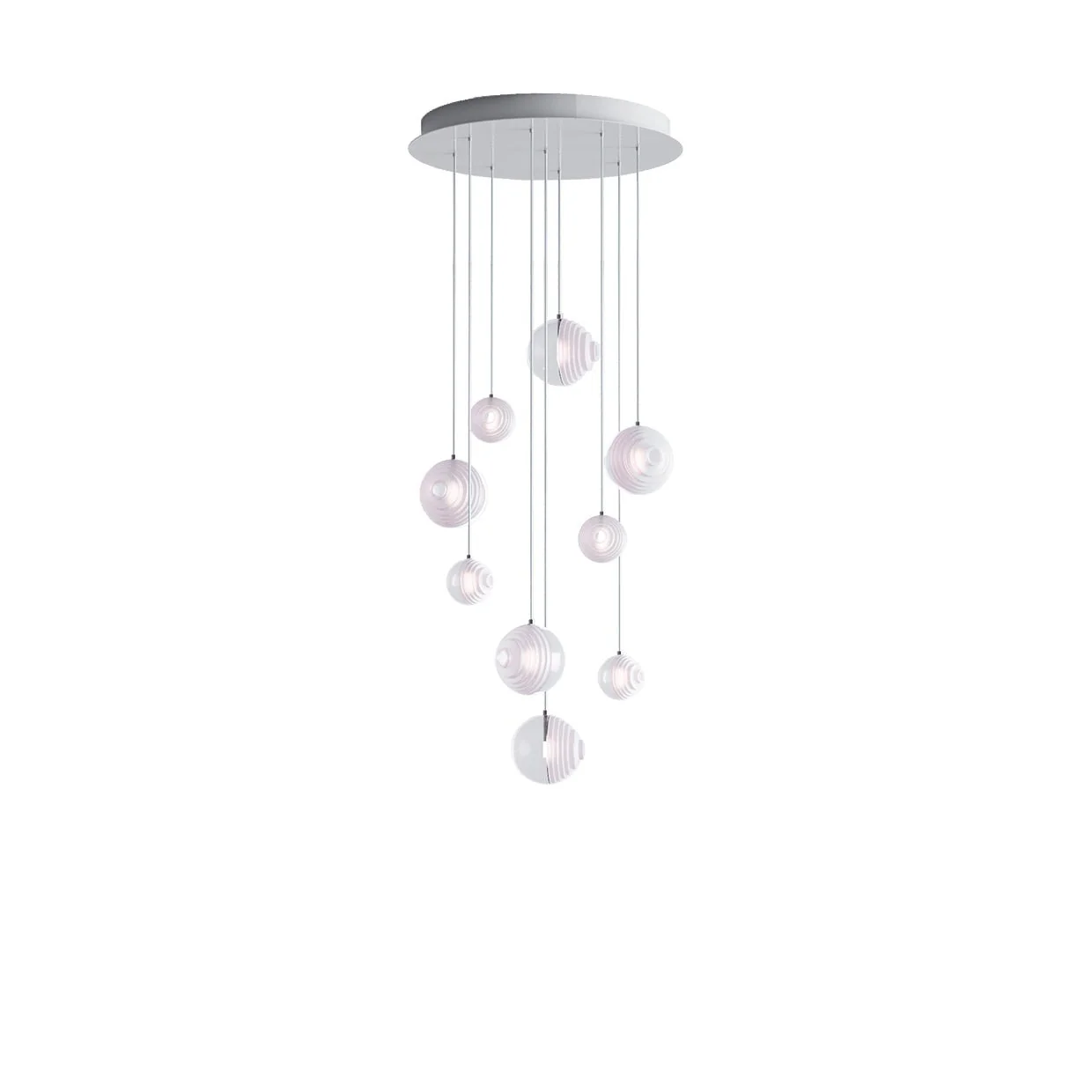 Cosmic Sphere Cascade Chandelier - Image 55