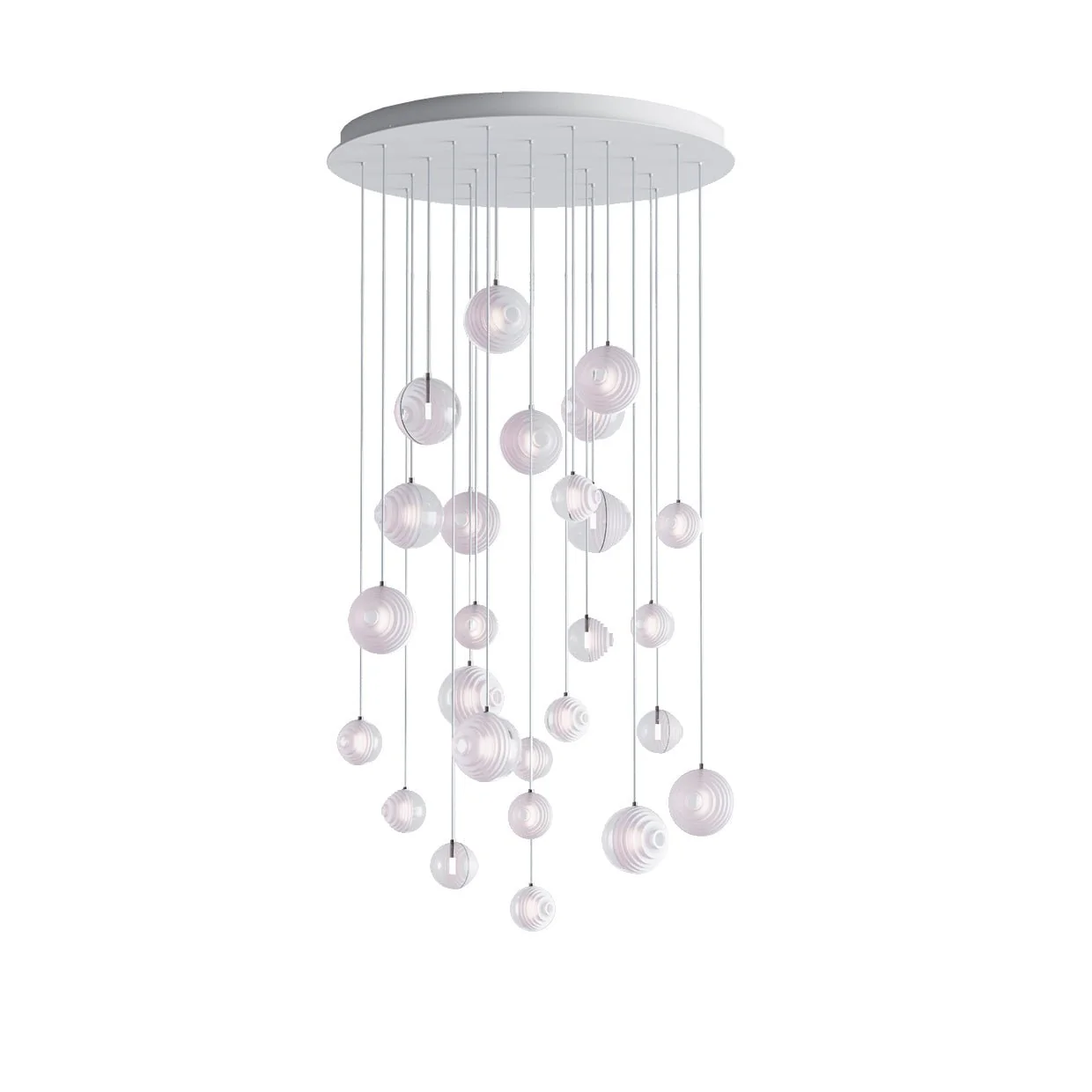 Cosmic Sphere Cascade Chandelier - Image 58