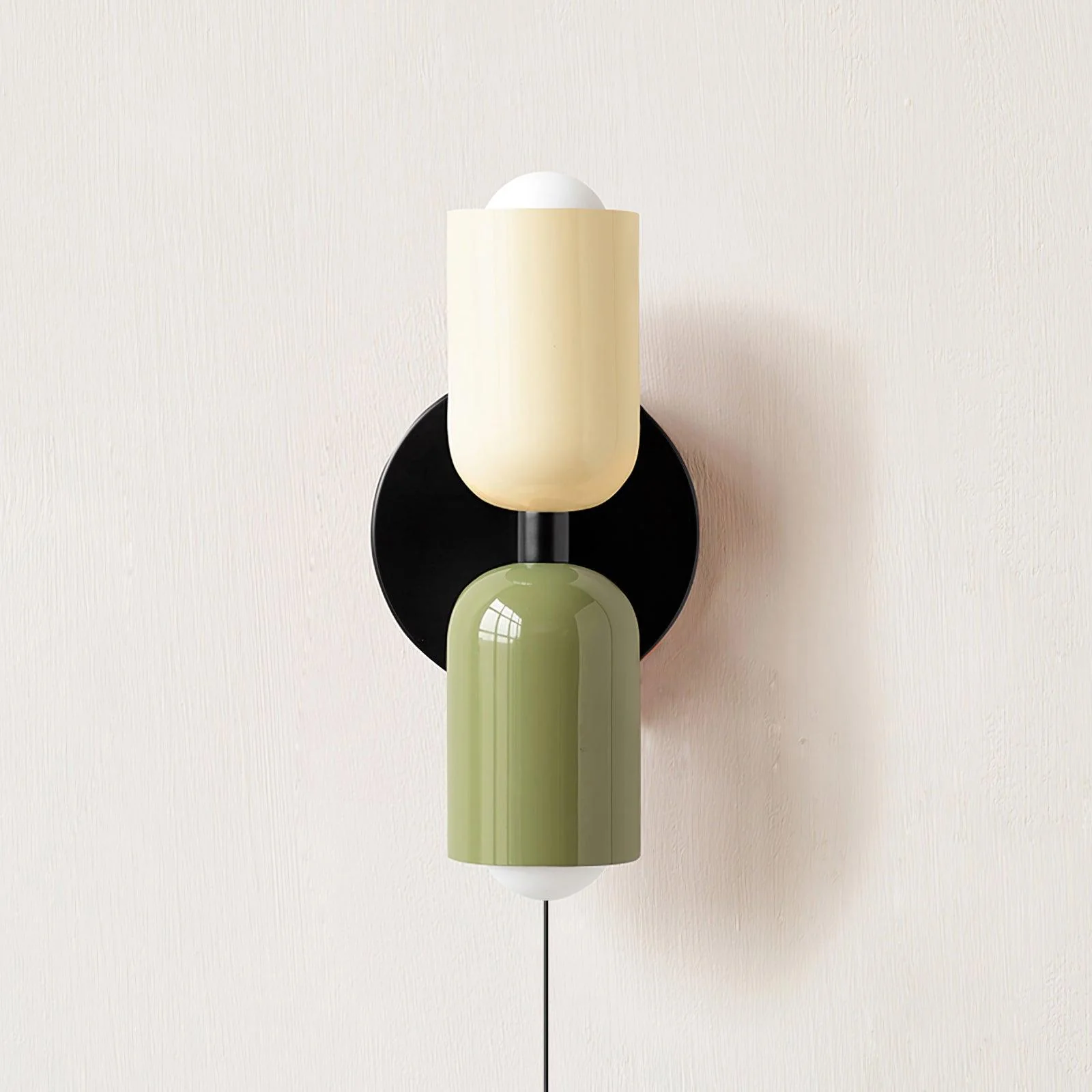 Couleur Double Plug In Wall Lamp - Image 13