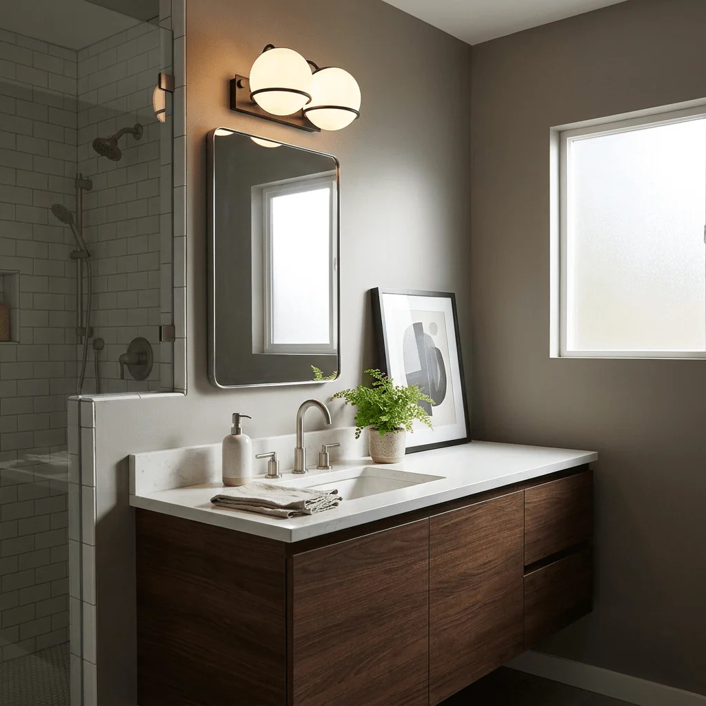 Cradled Globe Wall Sconce - Image 3