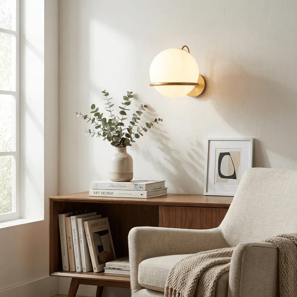 Cradled Globe Wall Sconce - Image 6
