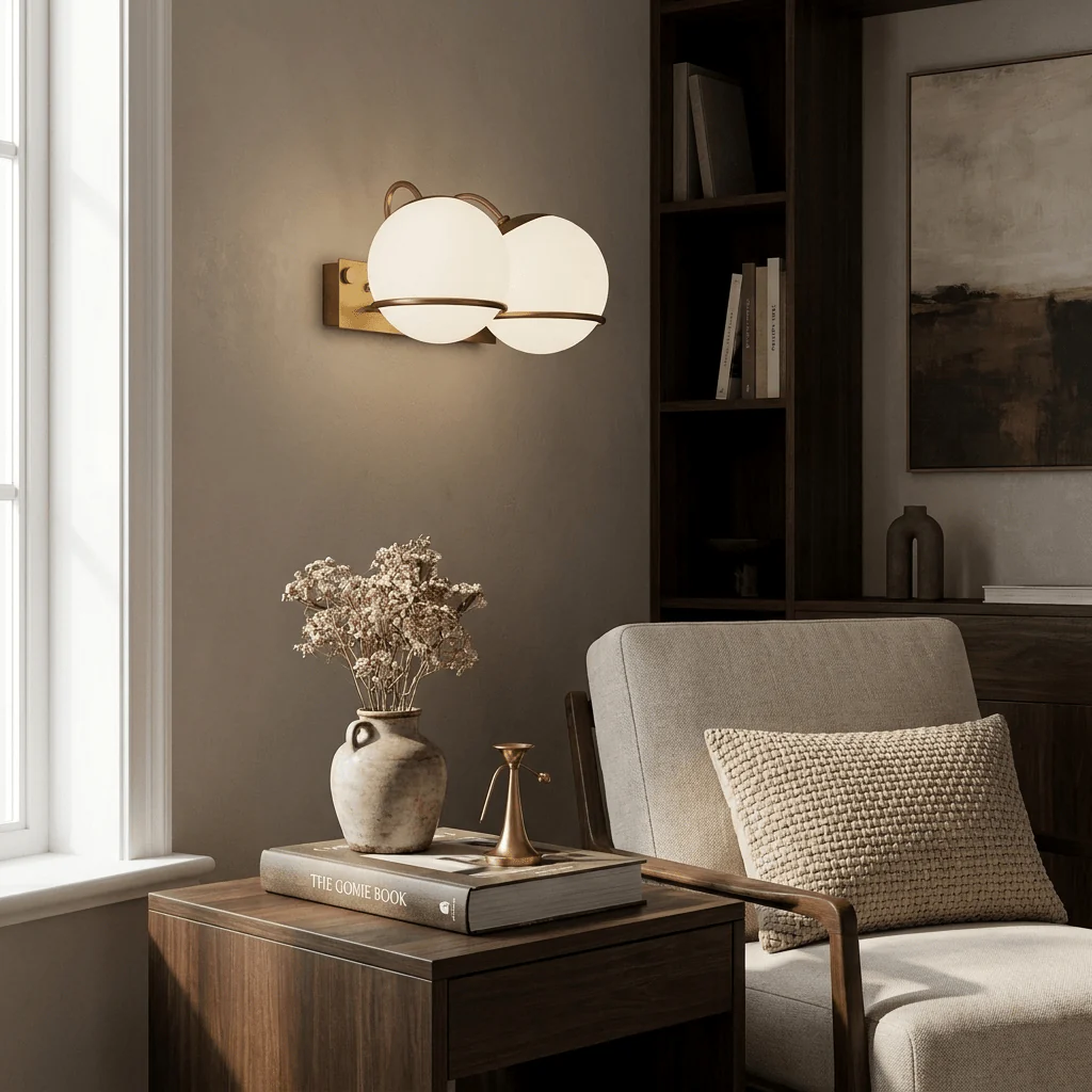 Cradled Globe Wall Sconce - Image 8