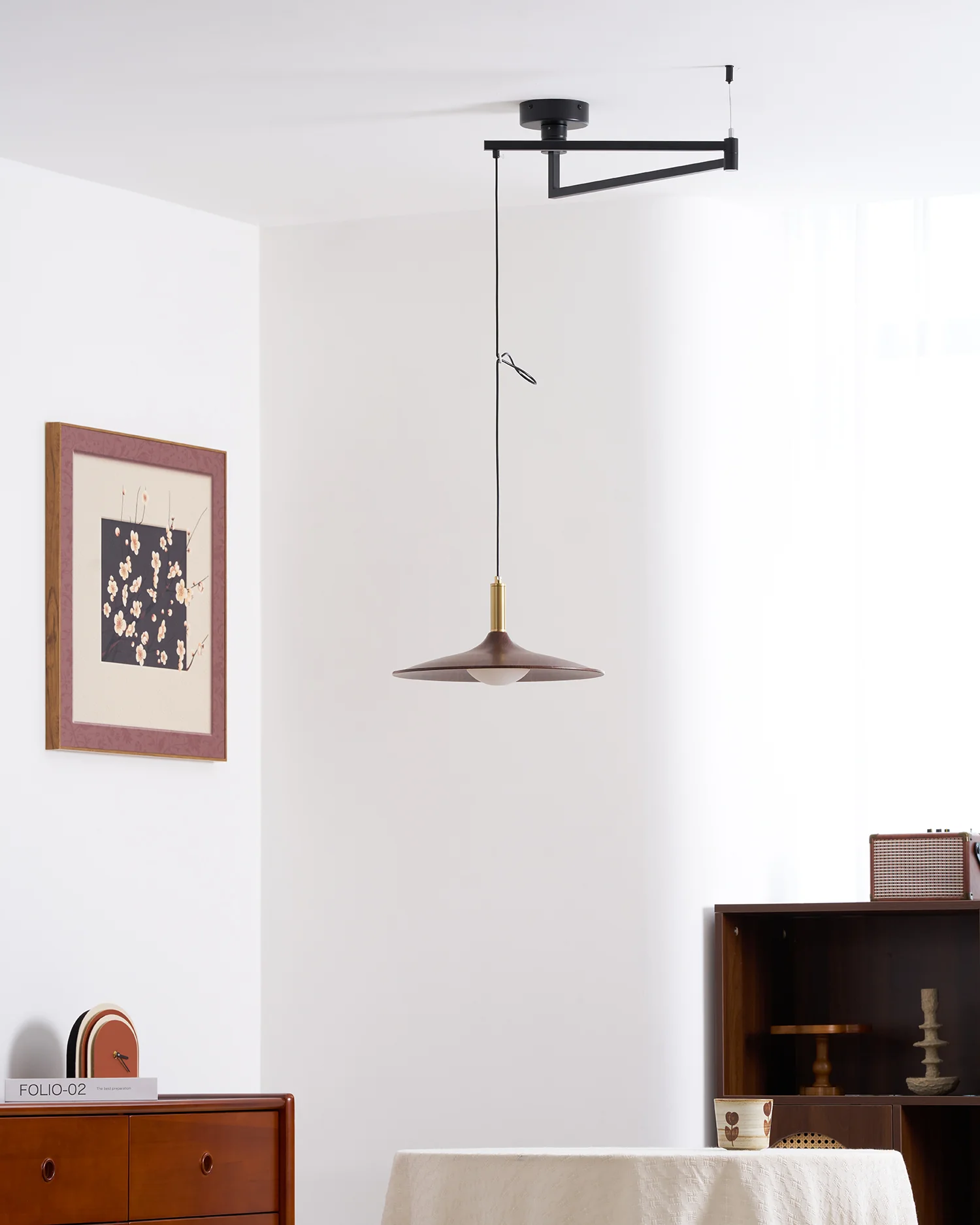 Crane Swing Arm Pendant Lamp - Image 21
