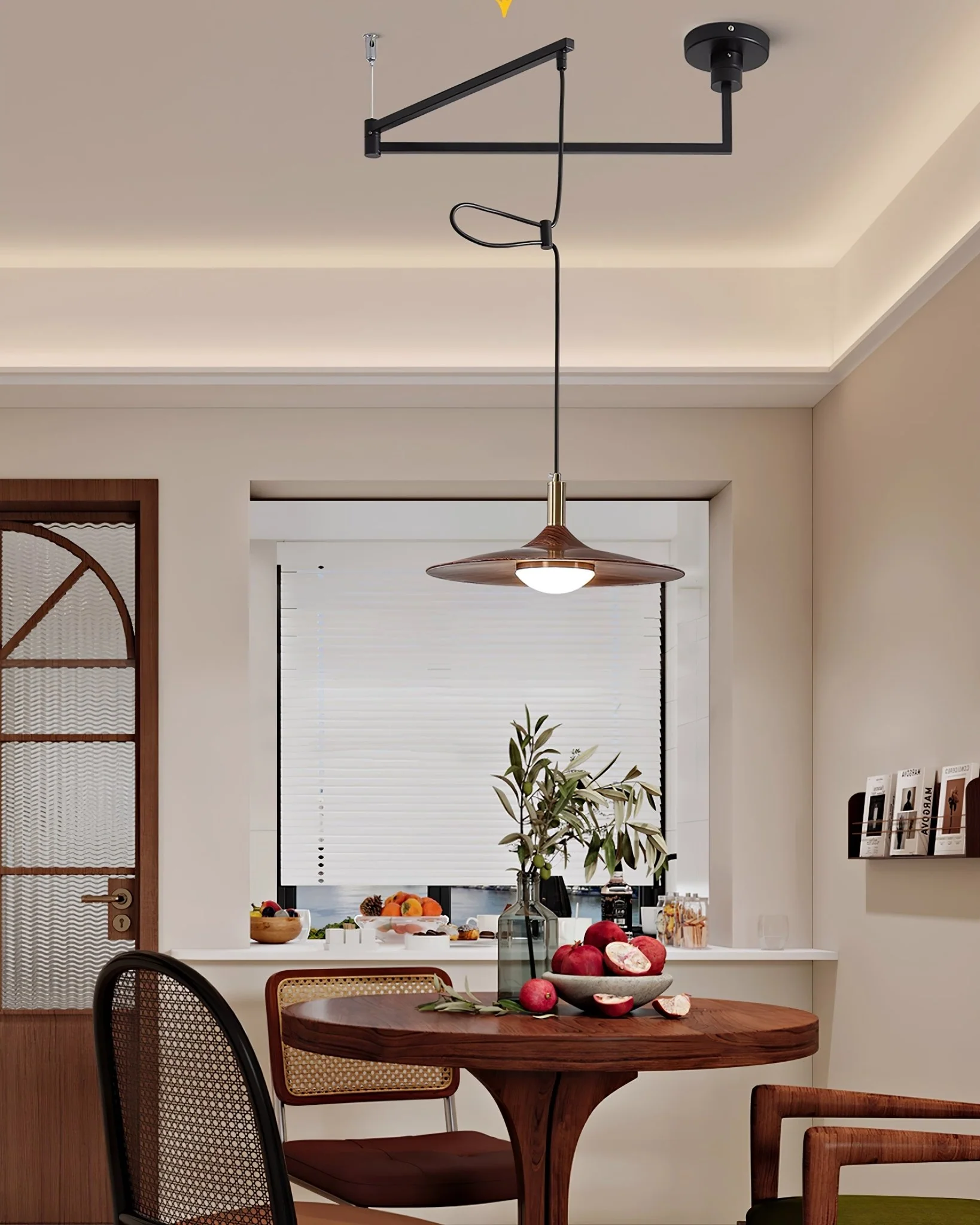 Crane Swing Arm Pendant Lamp - Image 8