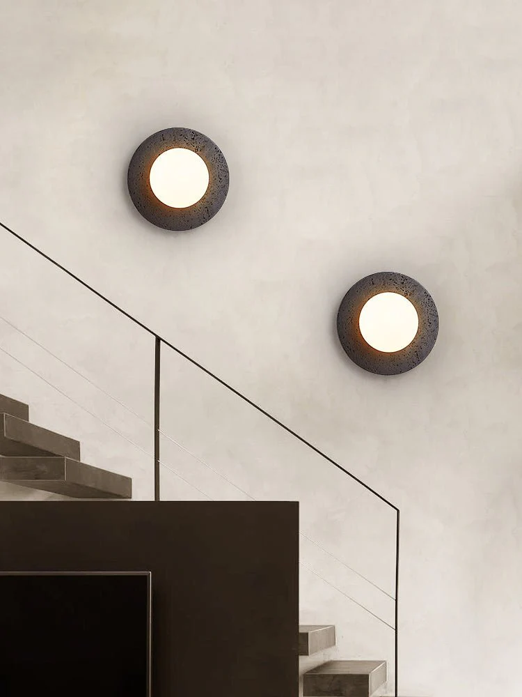 Crater Backlit Wall Sconce - Image 4
