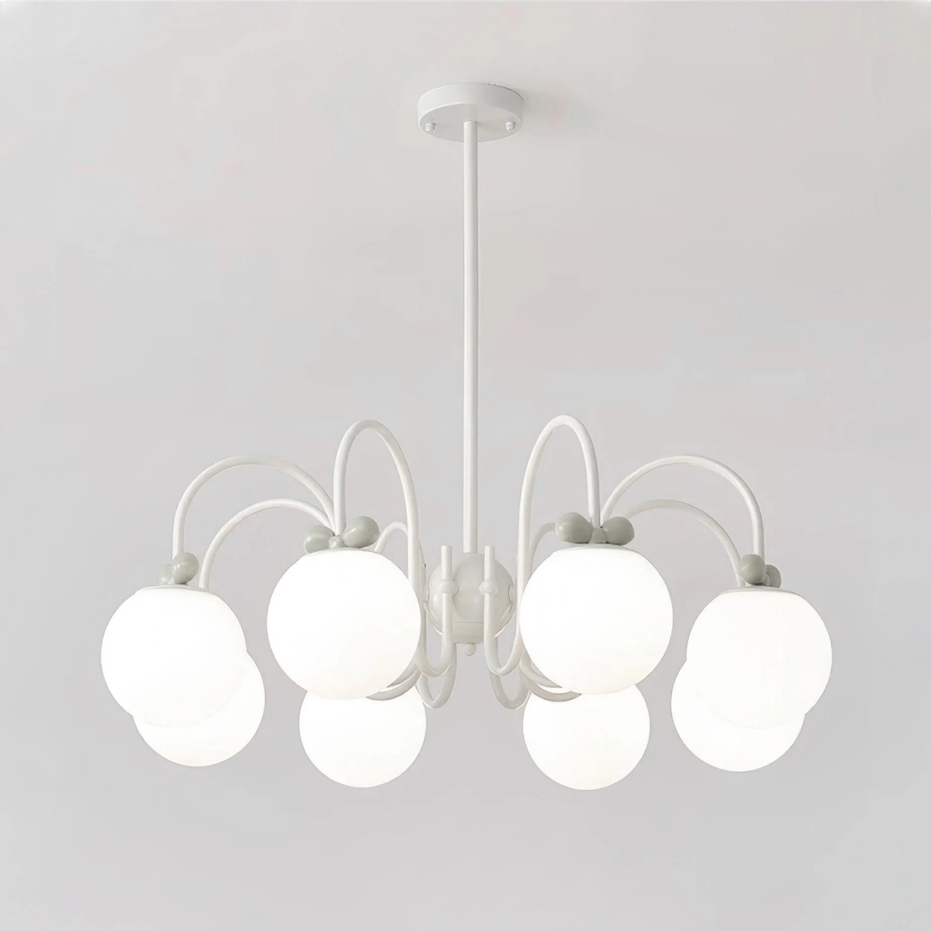 Cream Cherry Chandelier - Image 10