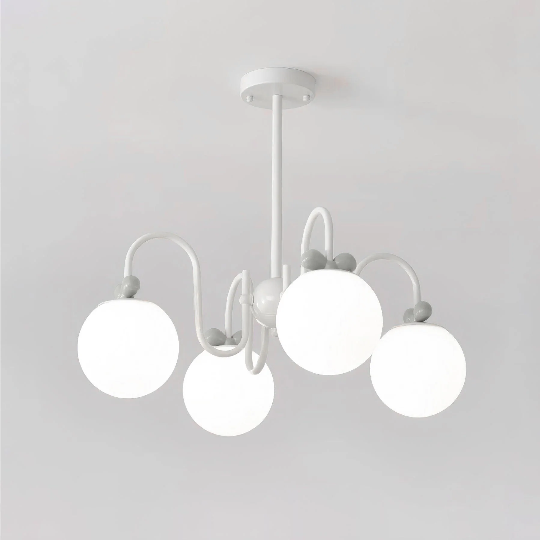 Cream Cherry Chandelier - Image 6