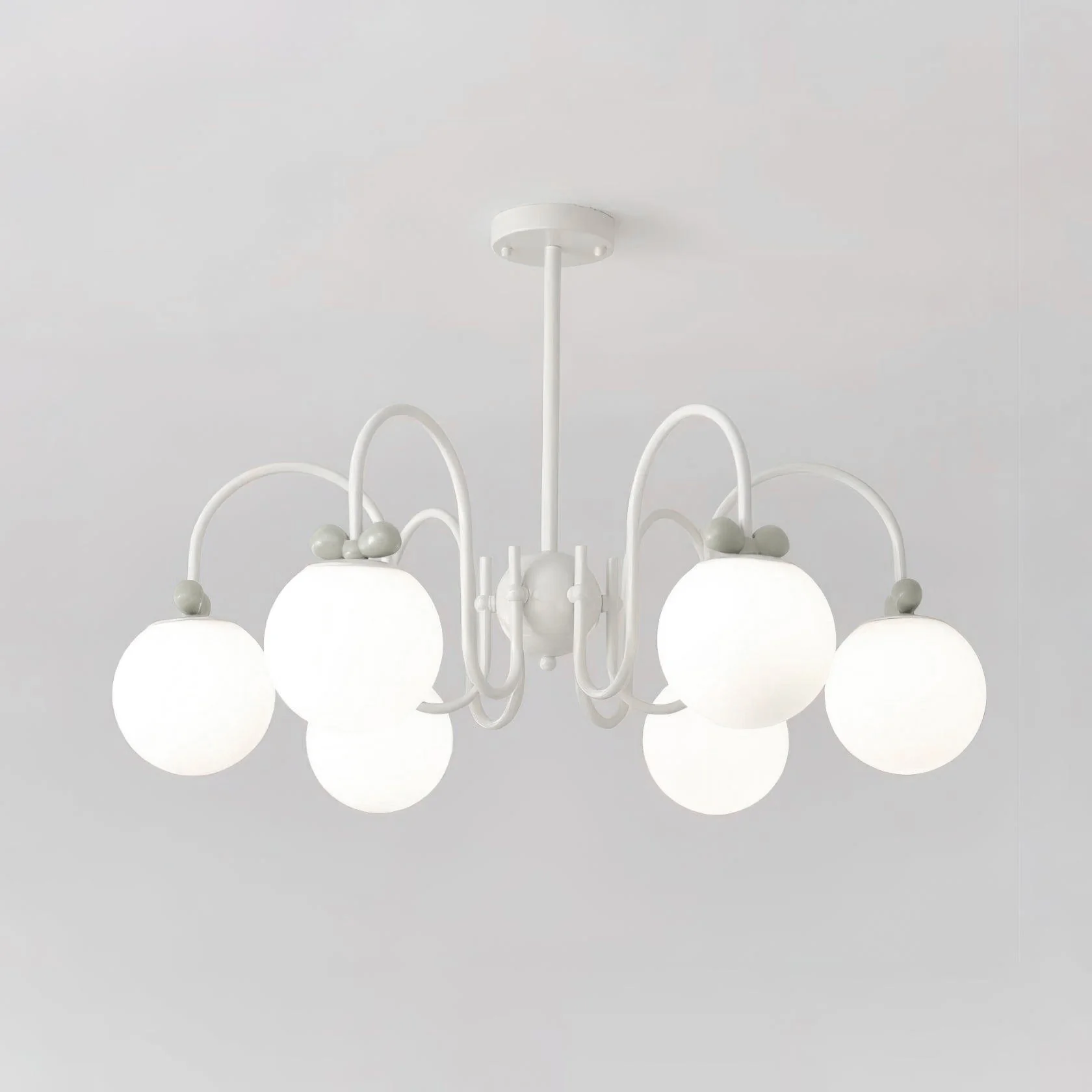 Cream Cherry Chandelier - Image 9