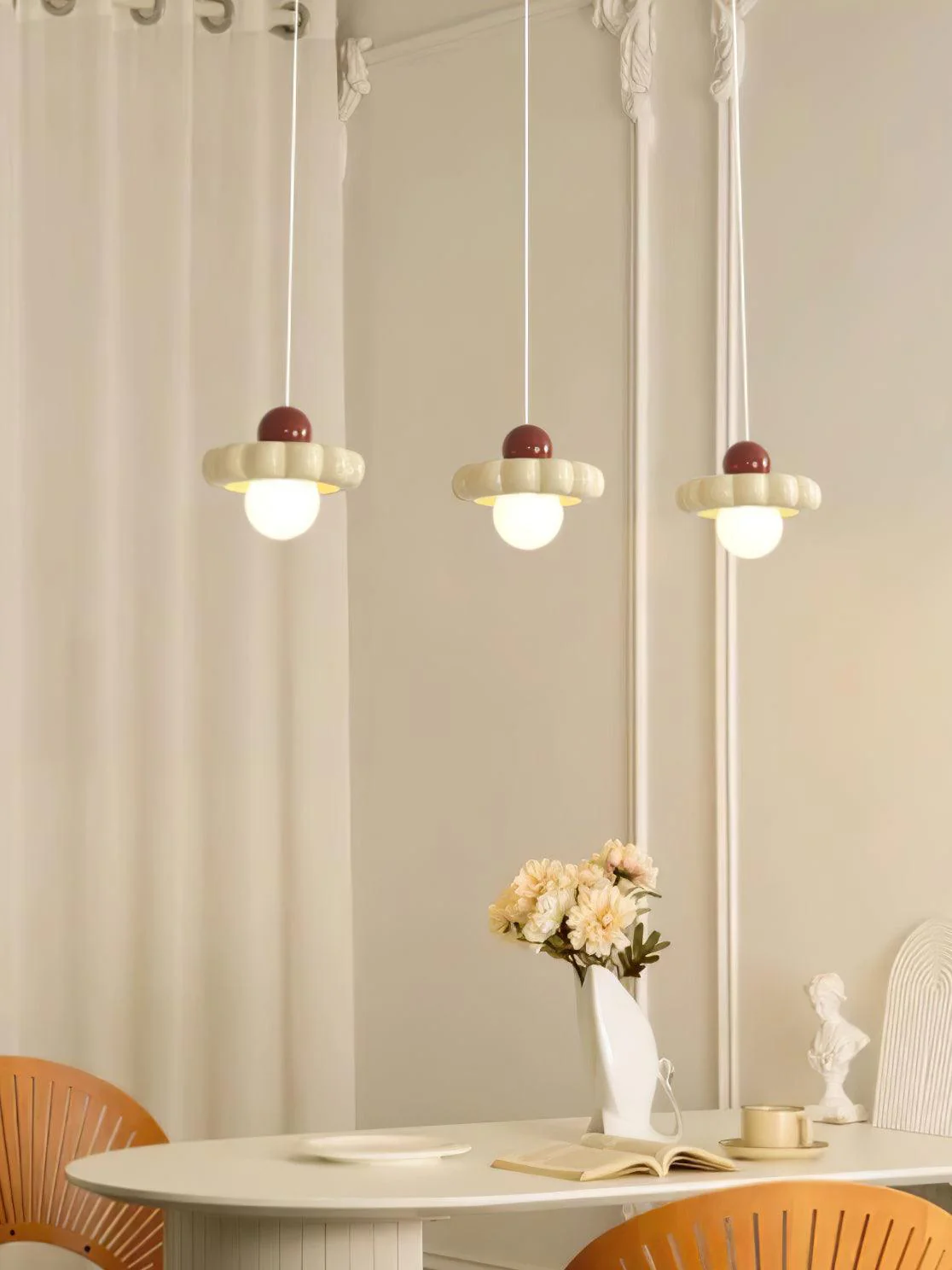 Cream Cloud Pendant Lamp - Image 23