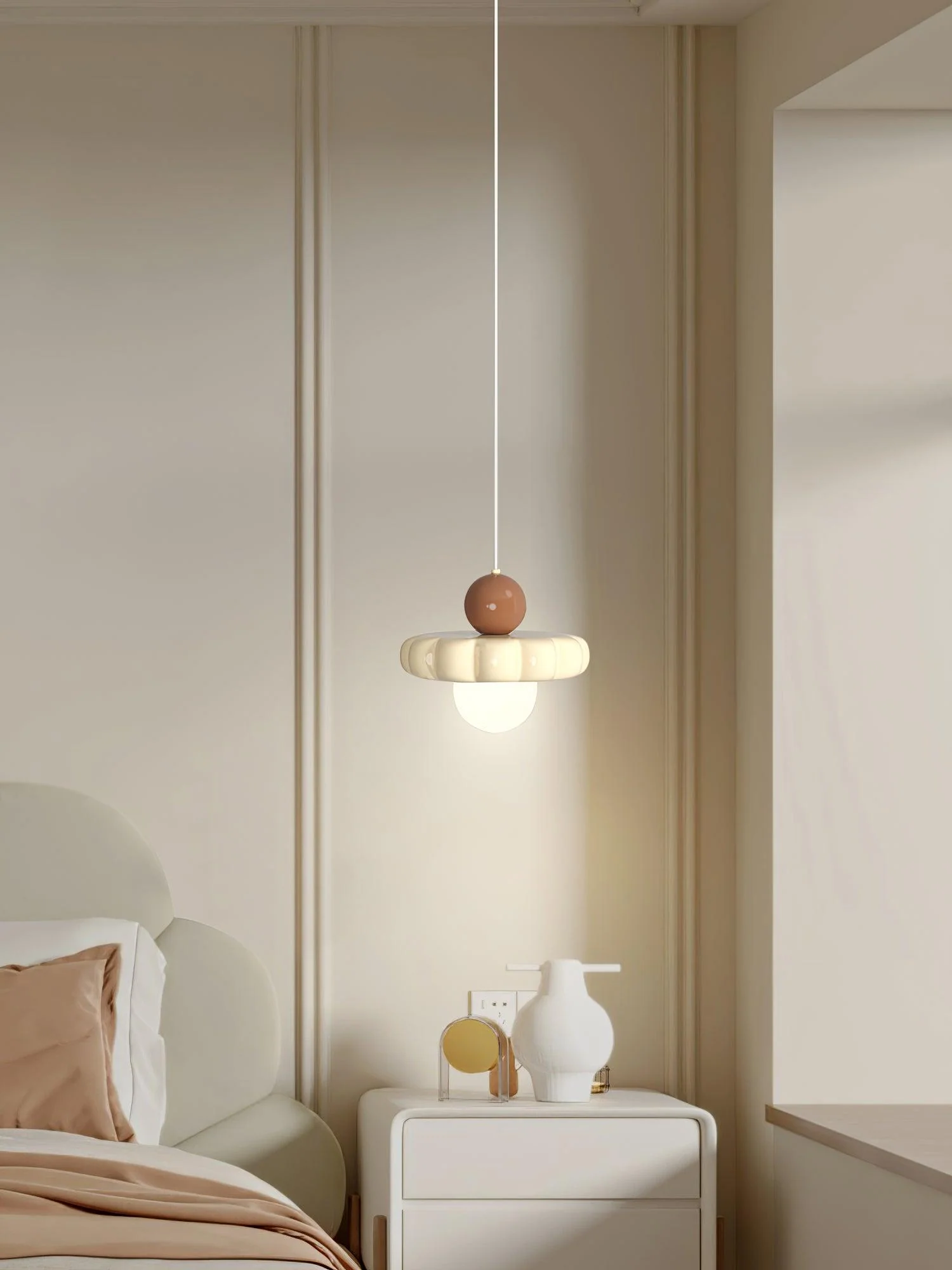 Cream Cloud Pendant Lamp - Image 31