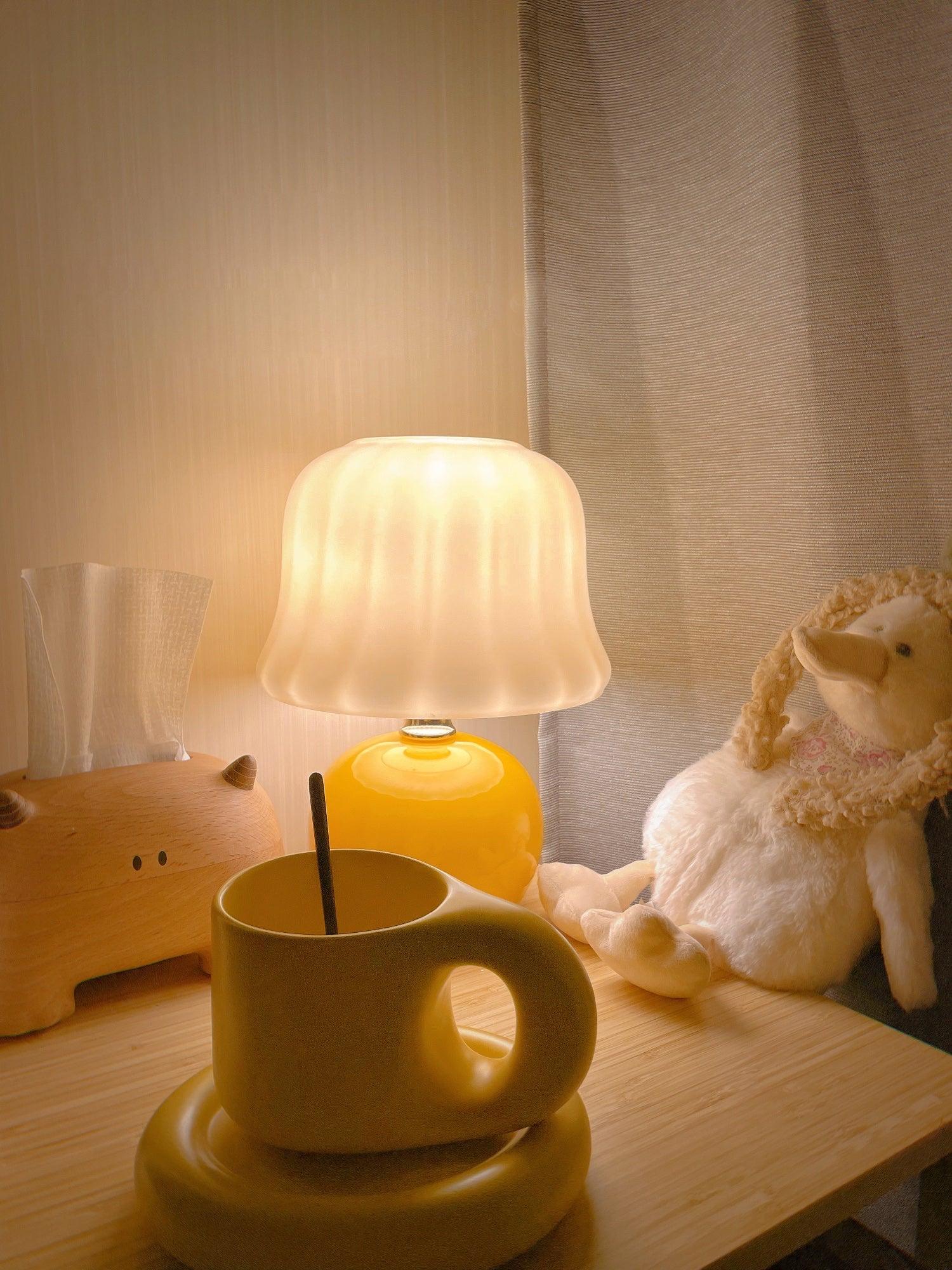 Creamy Mushroom Table Lamp - Image 31