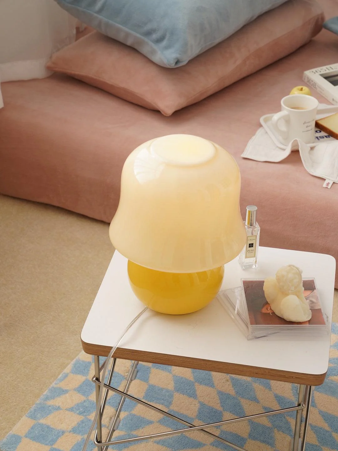 Creamy Mushroom Table Lamp - Image 39