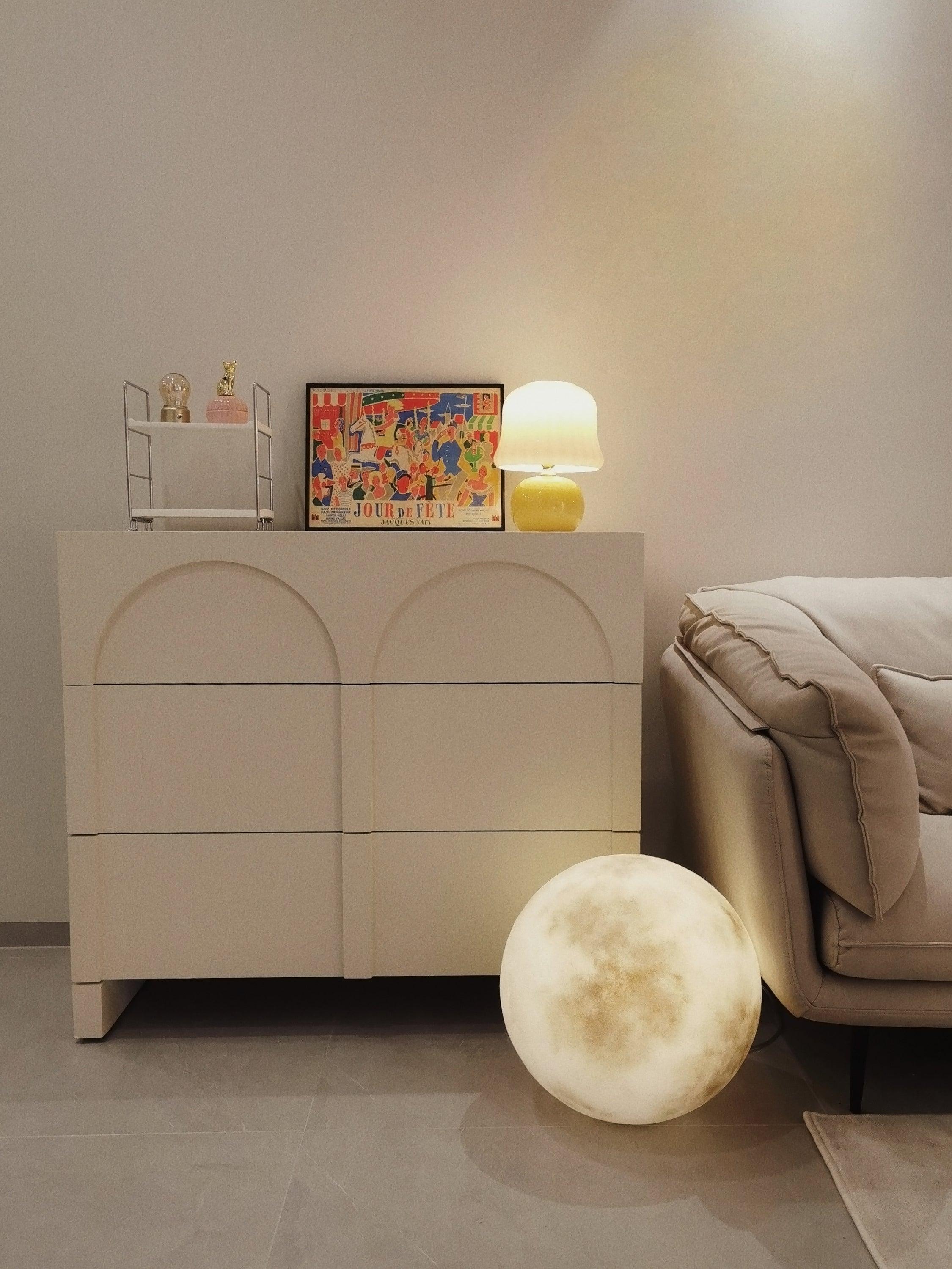 Creamy Mushroom Table Lamp - Image 47