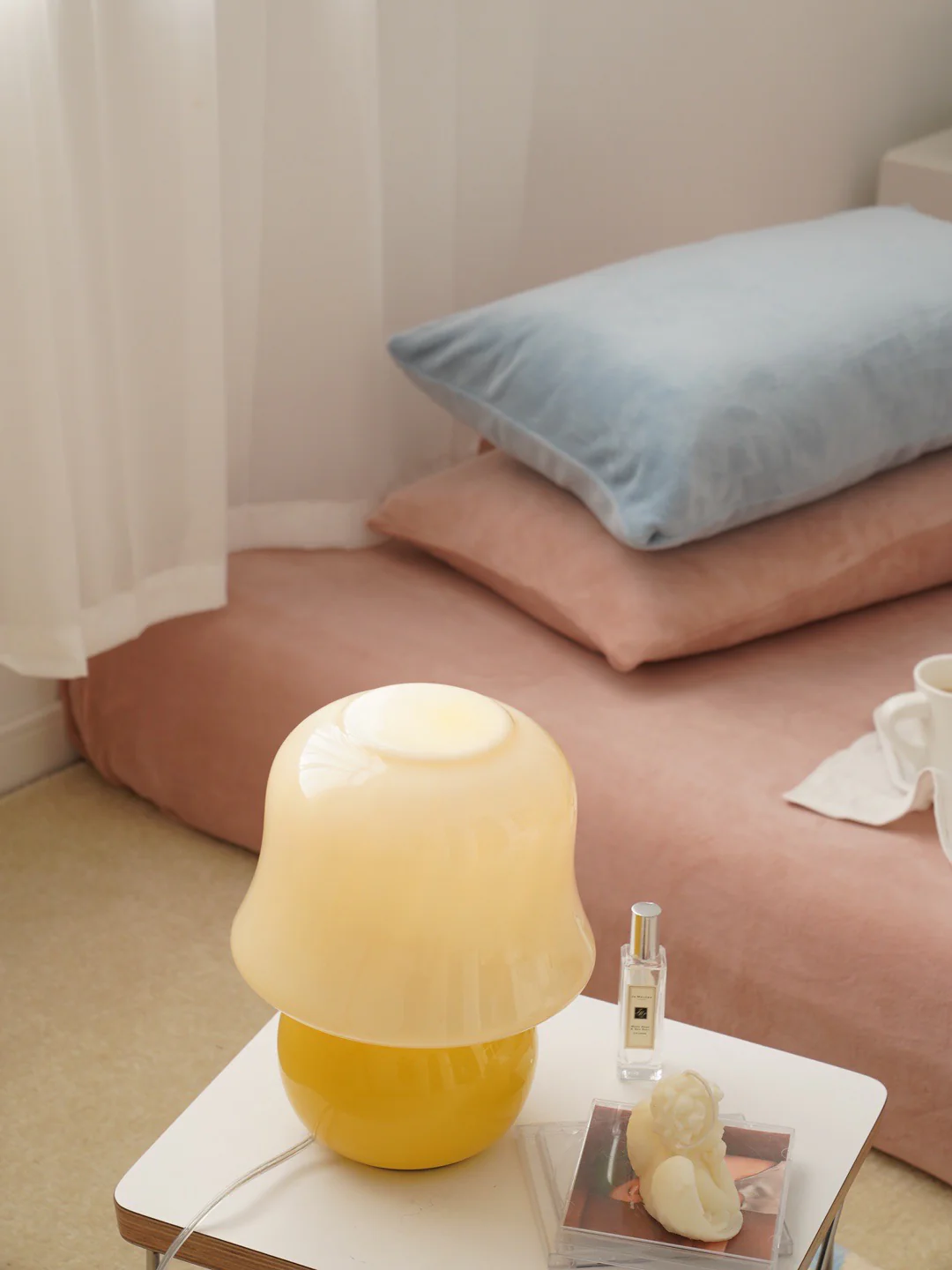 Creamy Mushroom Table Lamp - Image 58