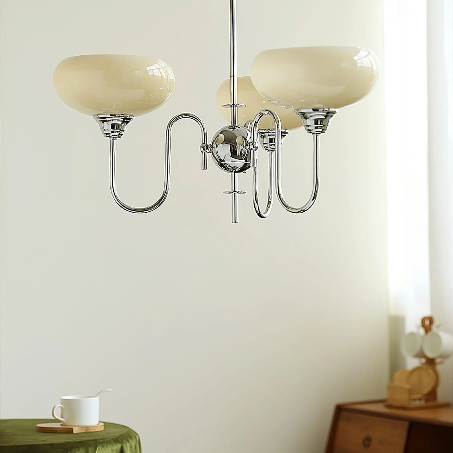 Creamy Persimmon Chandelier - Image 12