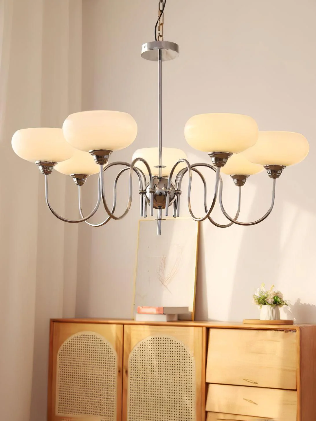 Creamy Persimmon Chandelier - Image 18