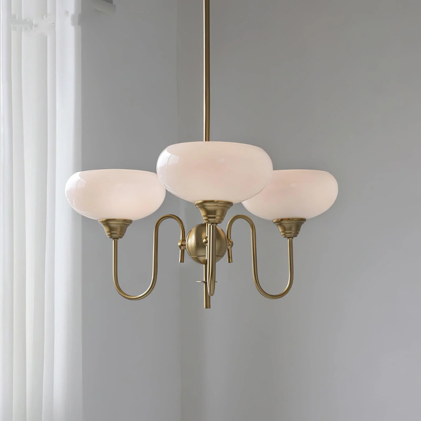 Creamy Persimmon Chandelier - Image 25