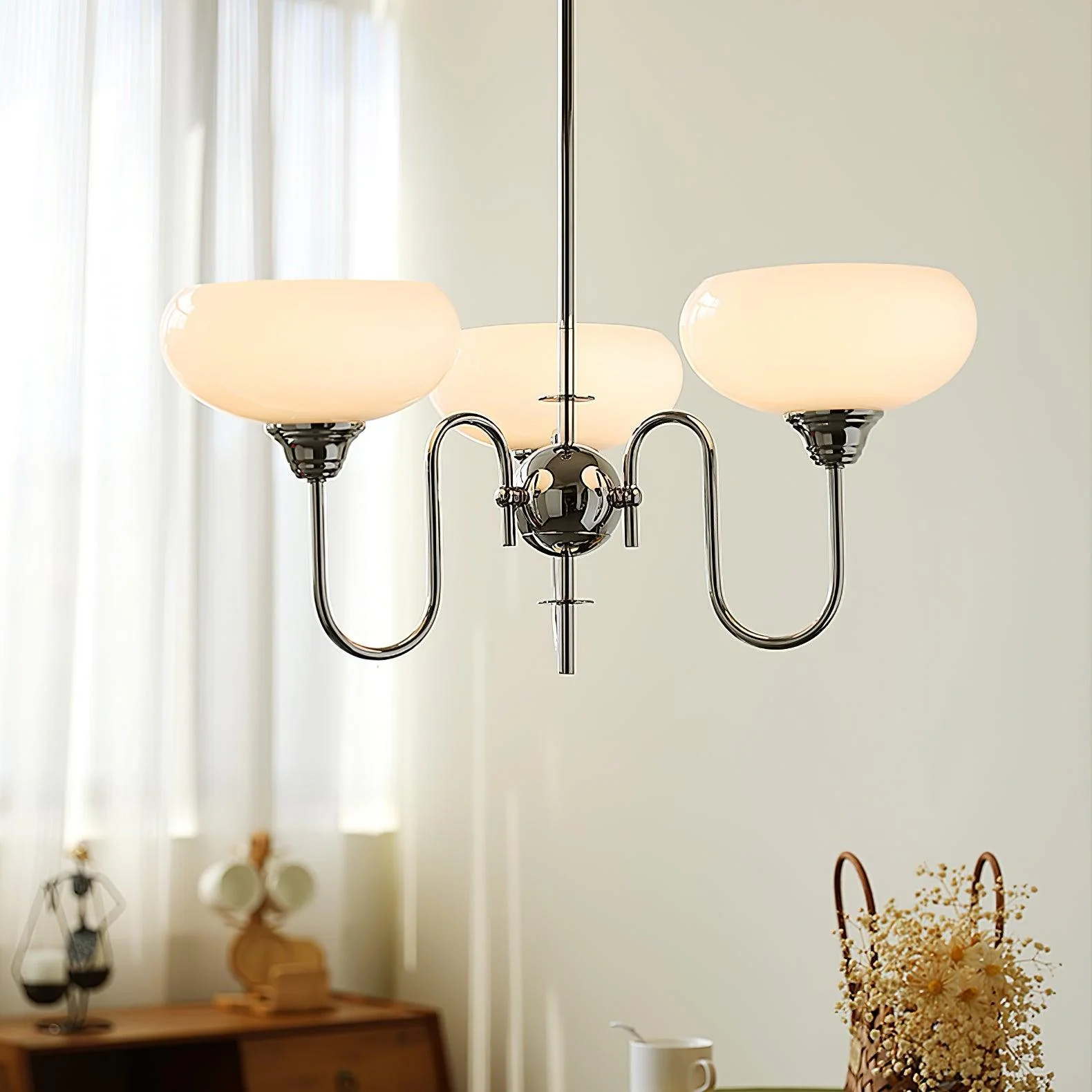 Creamy Persimmon Chandelier - Image 27