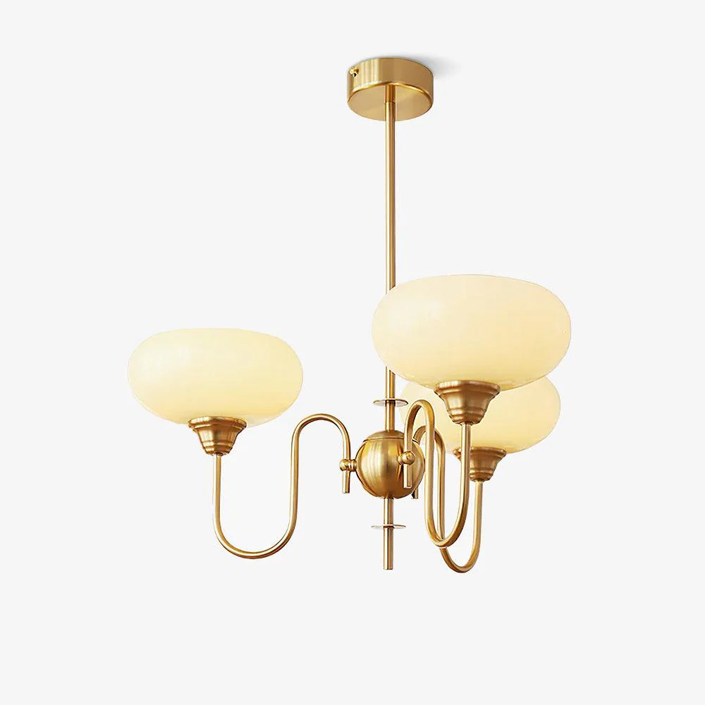 Creamy Persimmon Chandelier - Image 32