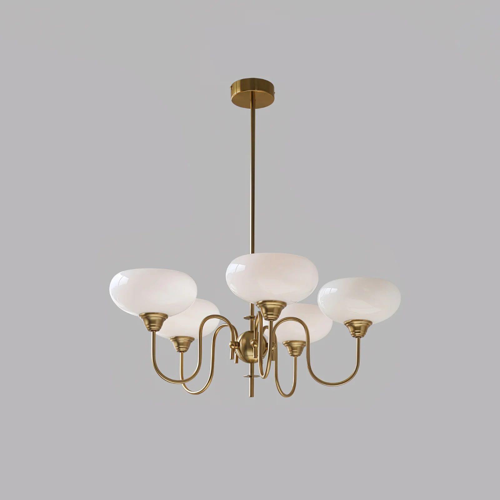 Creamy Persimmon Chandelier - Image 41