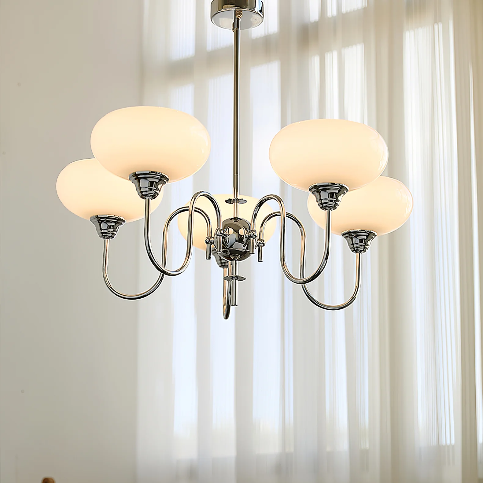 Creamy Persimmon Chandelier - Image 57