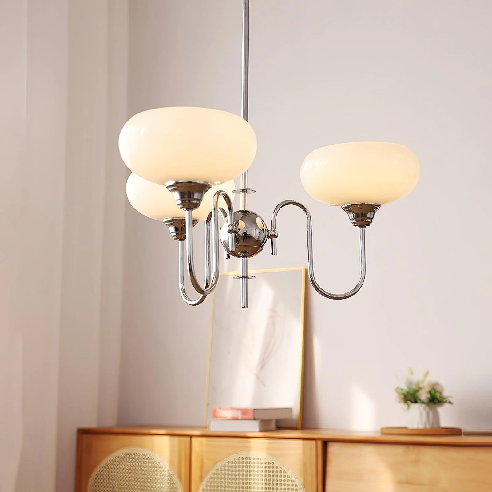 Creamy Persimmon Chandelier - Image 6