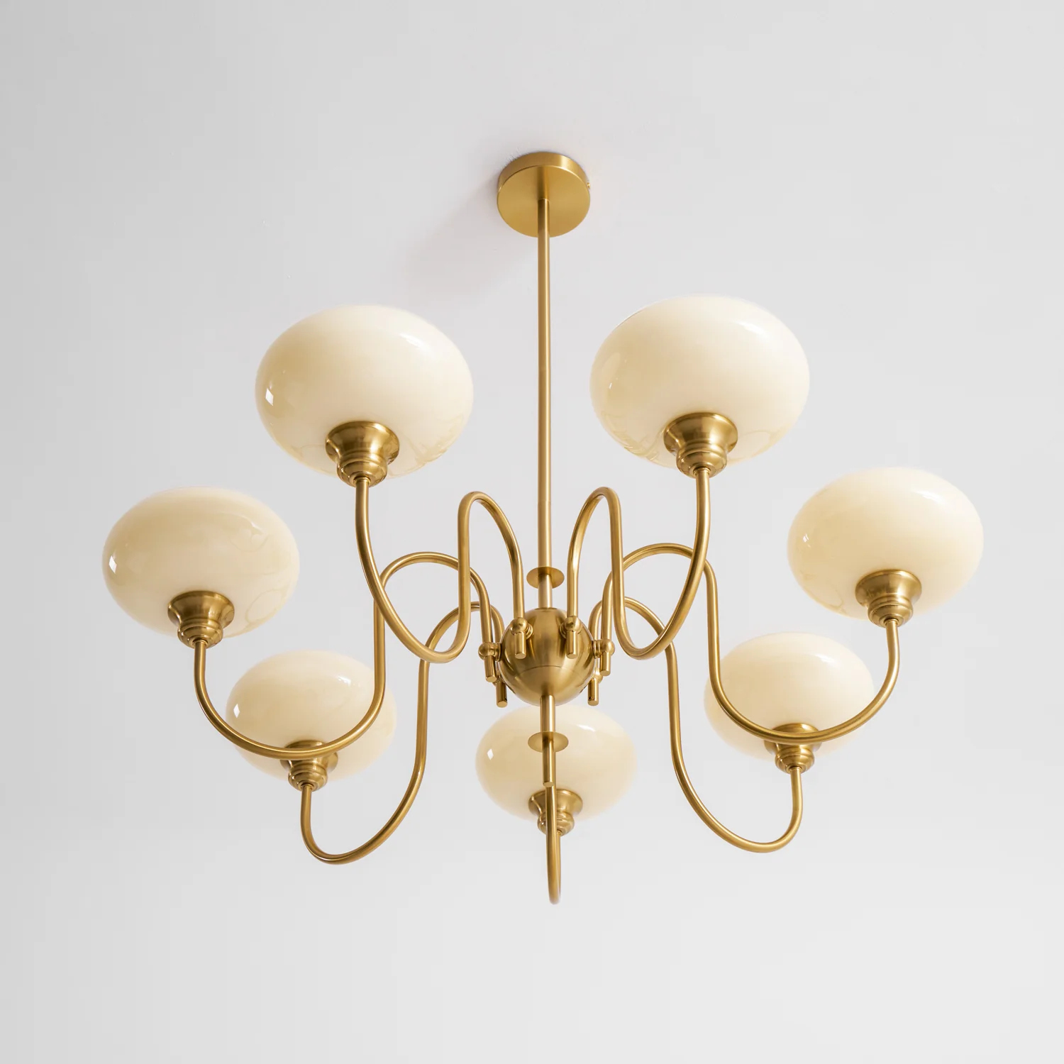Creamy Persimmon Chandelier - Image 60