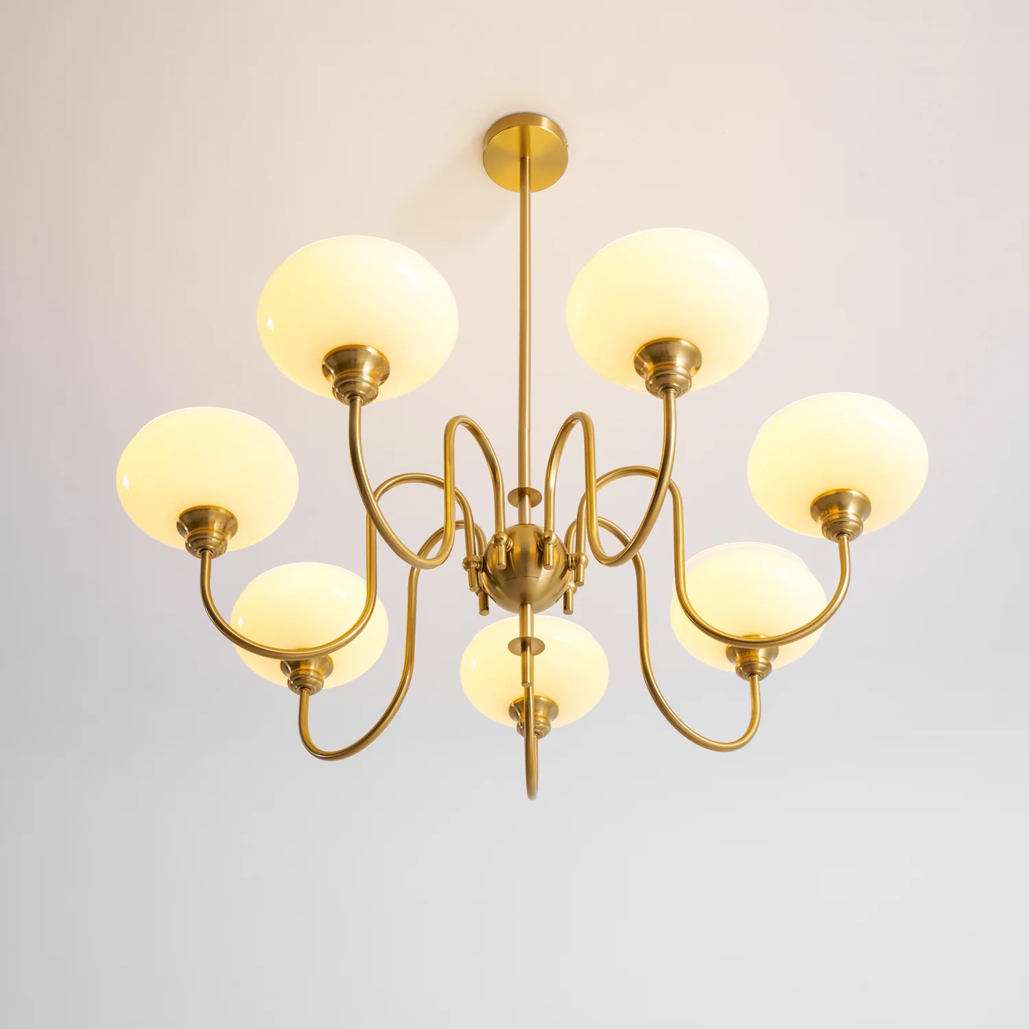Creamy Persimmon Chandelier - Image 61